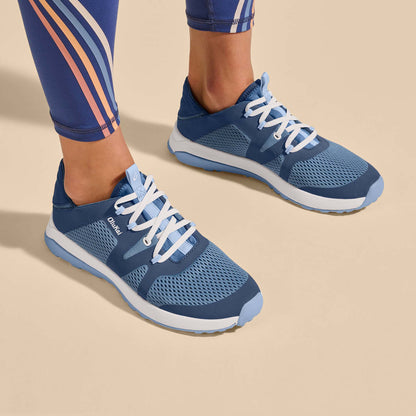 OluKai | Huia Women’s Athleisure Shoes - Vintage Blue / Sea Ice