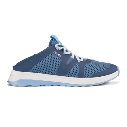 OluKai | Huia Women’s Athleisure Shoes - Vintage Blue / Sea Ice