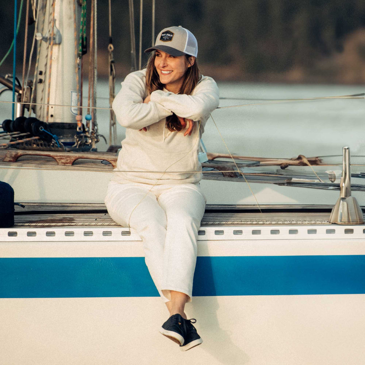 OluKai | Pehuea Lī Women's Sneakers - Trench Blue