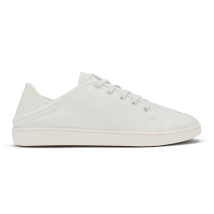 OluKai | OluKai Pehuea Lī Canvas Women's Sneakers - Bright White