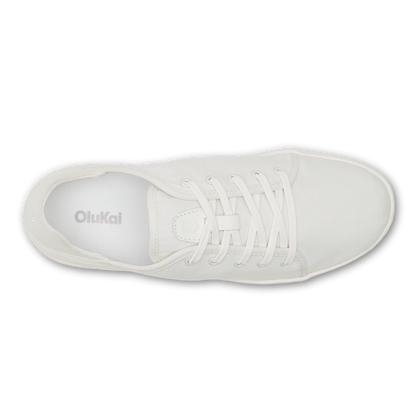 OluKai | OluKai Pehuea Lī Canvas Women's Sneakers - Bright White