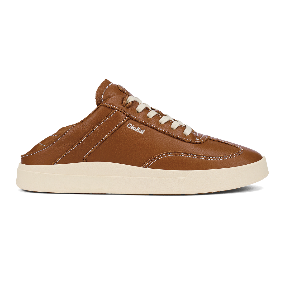 OluKai | Hā‘upu Women’s Leather Sneakers - Fox