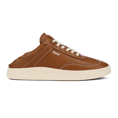 OluKai | Hā‘upu Women’s Leather Sneakers - Fox