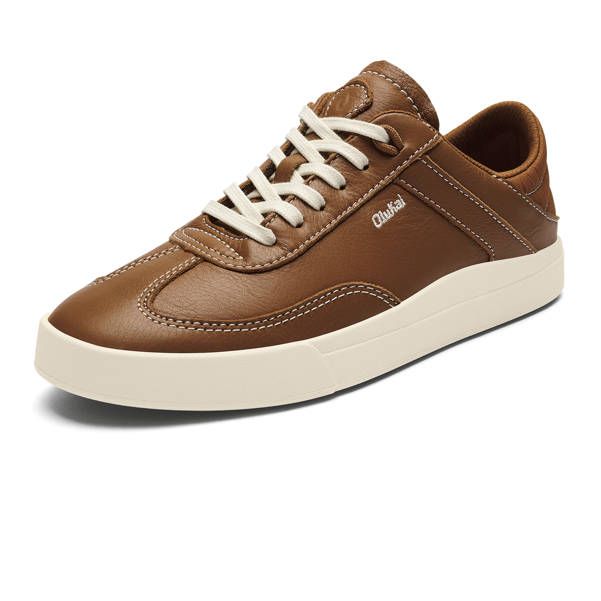 OluKai | Hā‘upu Women’s Leather Sneakers - Fox