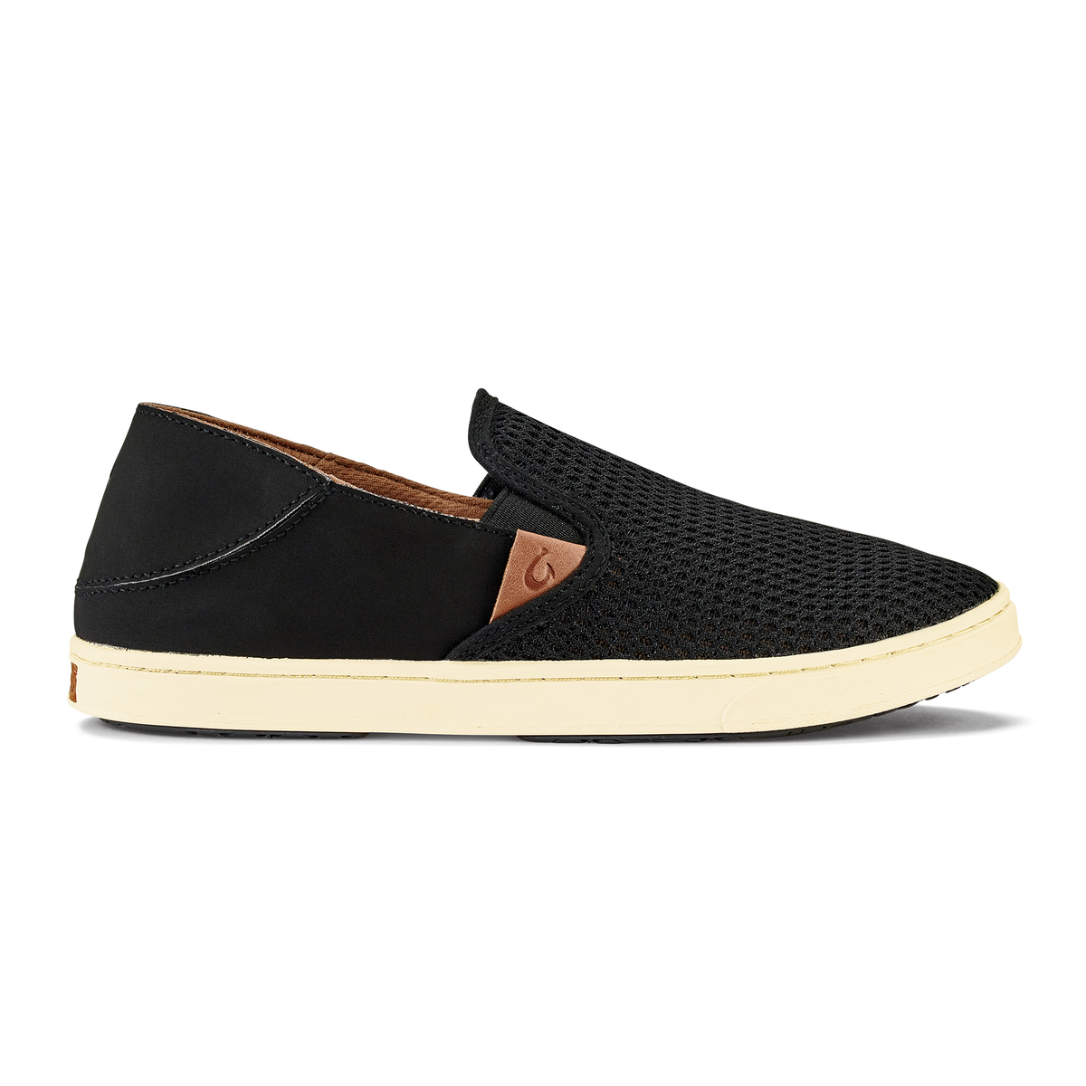 OluKai | Pehuea Women's Breathable Slip-On Sneakers - Black