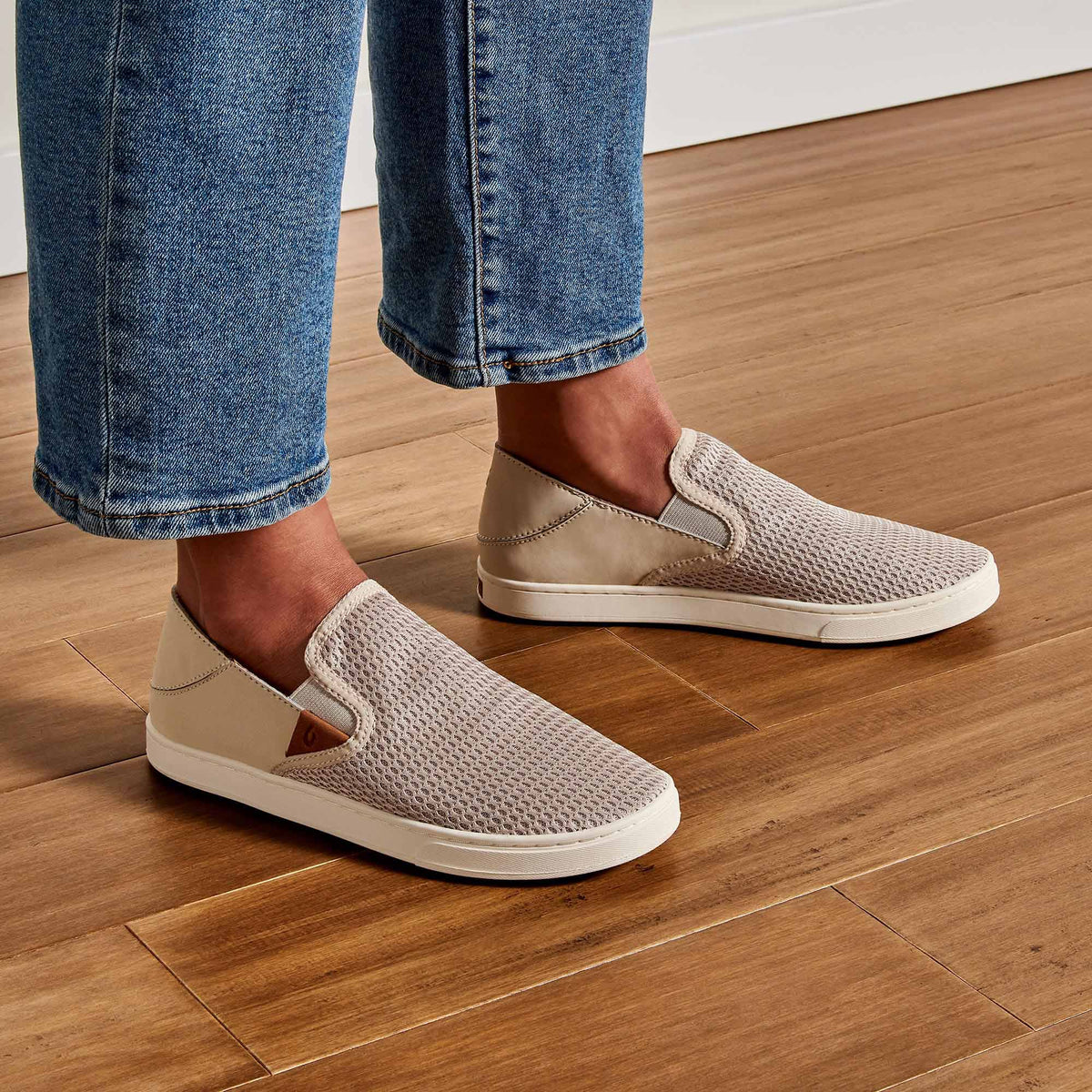 OluKai | Pehuea Women's Breathable Slip-On Sneakers - Tapa