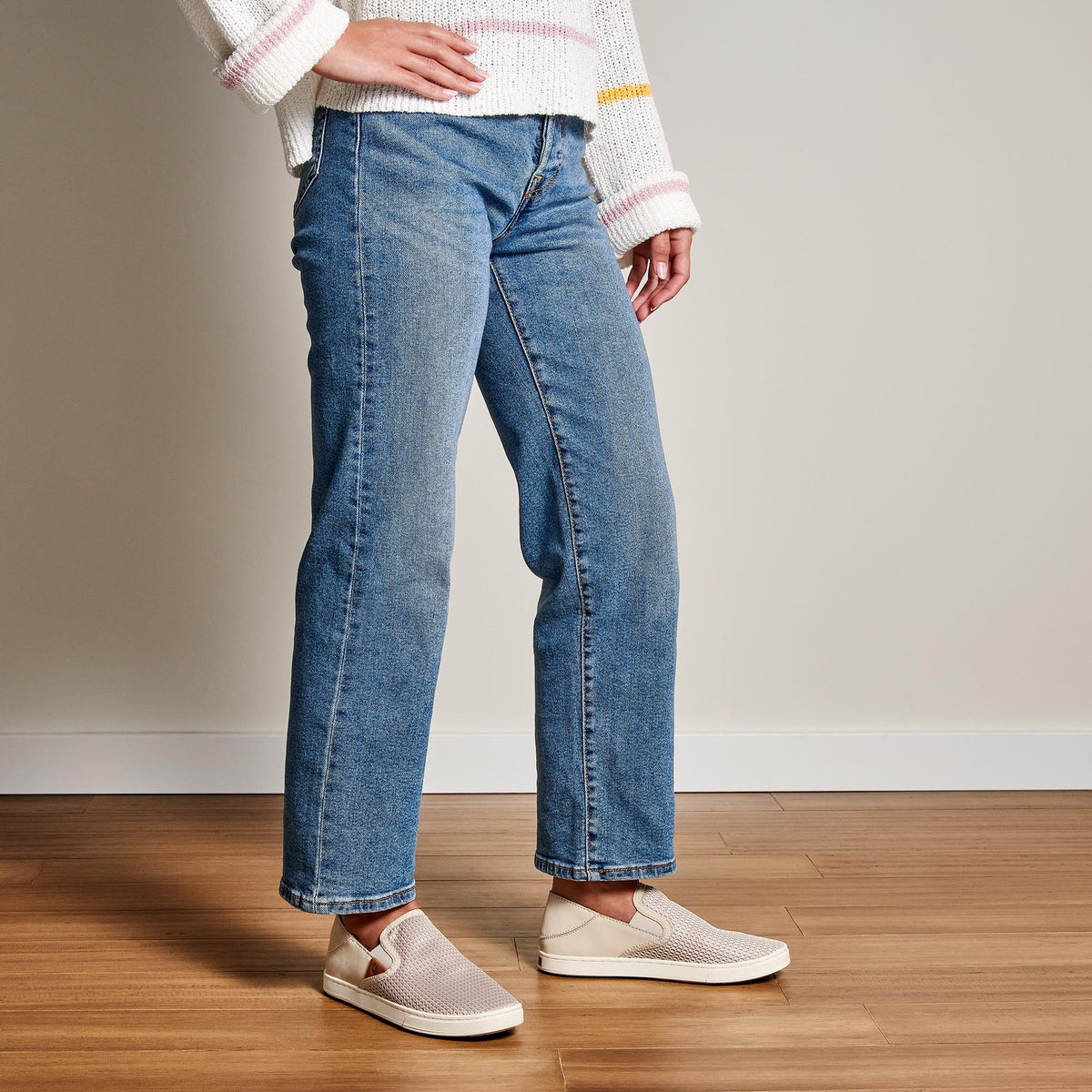 OluKai | Pehuea Women's Breathable Slip-On Sneakers - Tapa