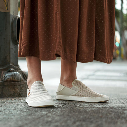 OluKai | Pehuea Women's Breathable Slip-On Sneakers - Tapa