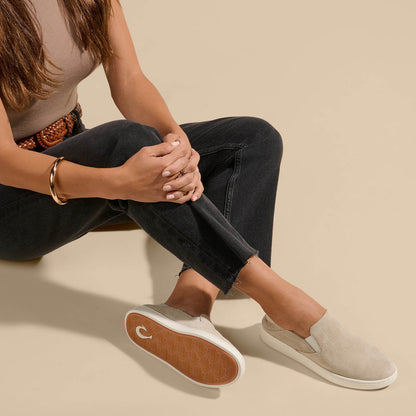 OluKai | Pehuea Luxe Women’s Suede Shoes - Tapa