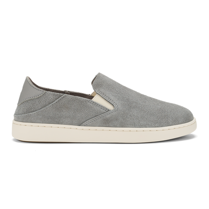 OluKai | Pehuea Luxe Women’s Suede Shoes - Ash