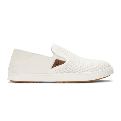 OluKai | Pehuea Women's Breathable Slip-On Sneakers - Bright White