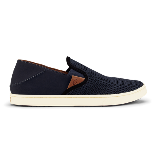 OluKai | Pehuea Women's Breathable Slip-On Sneakers - Trench Blue