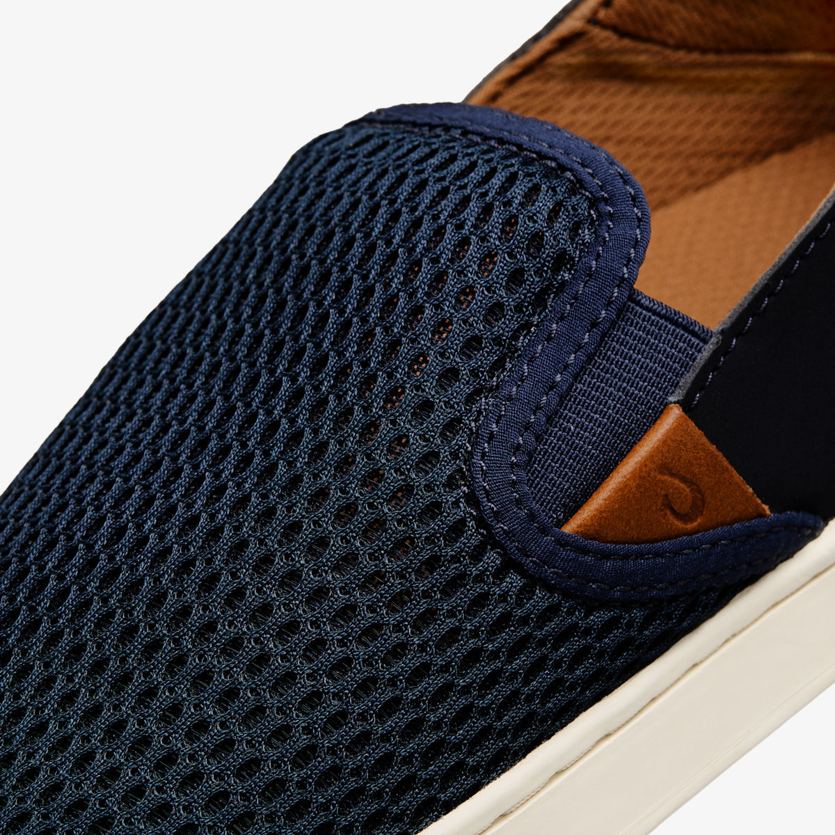 OluKai | Pehuea Women's Breathable Slip-On Sneakers - Trench Blue