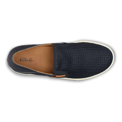 OluKai | Pehuea Women's Breathable Slip-On Sneakers - Trench Blue