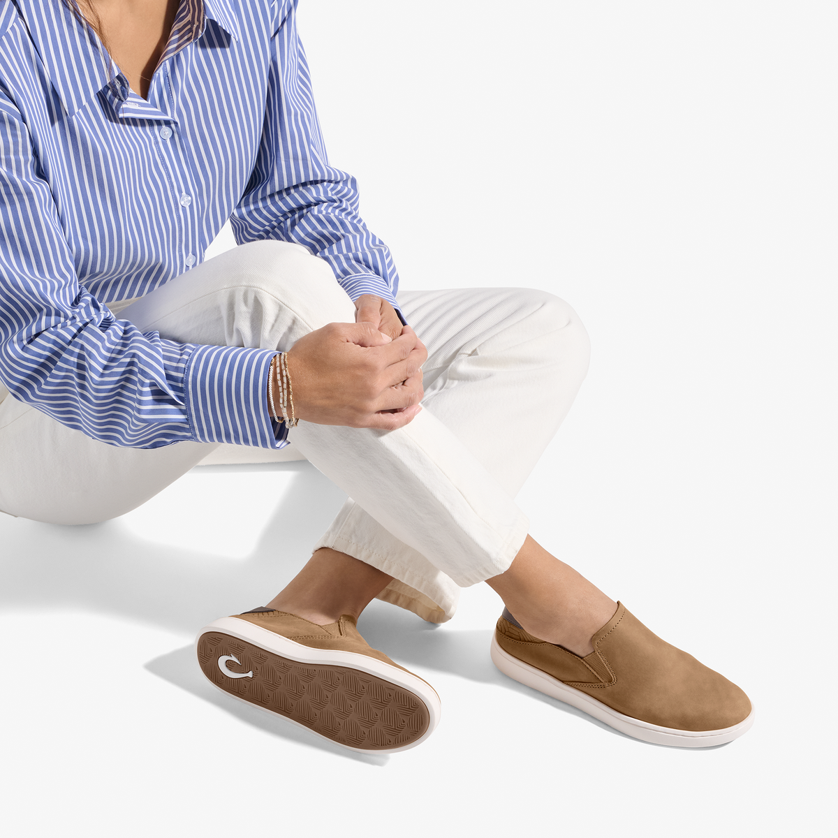 OluKai | Pehuea Leather - Sahara / Toffee | Olukai