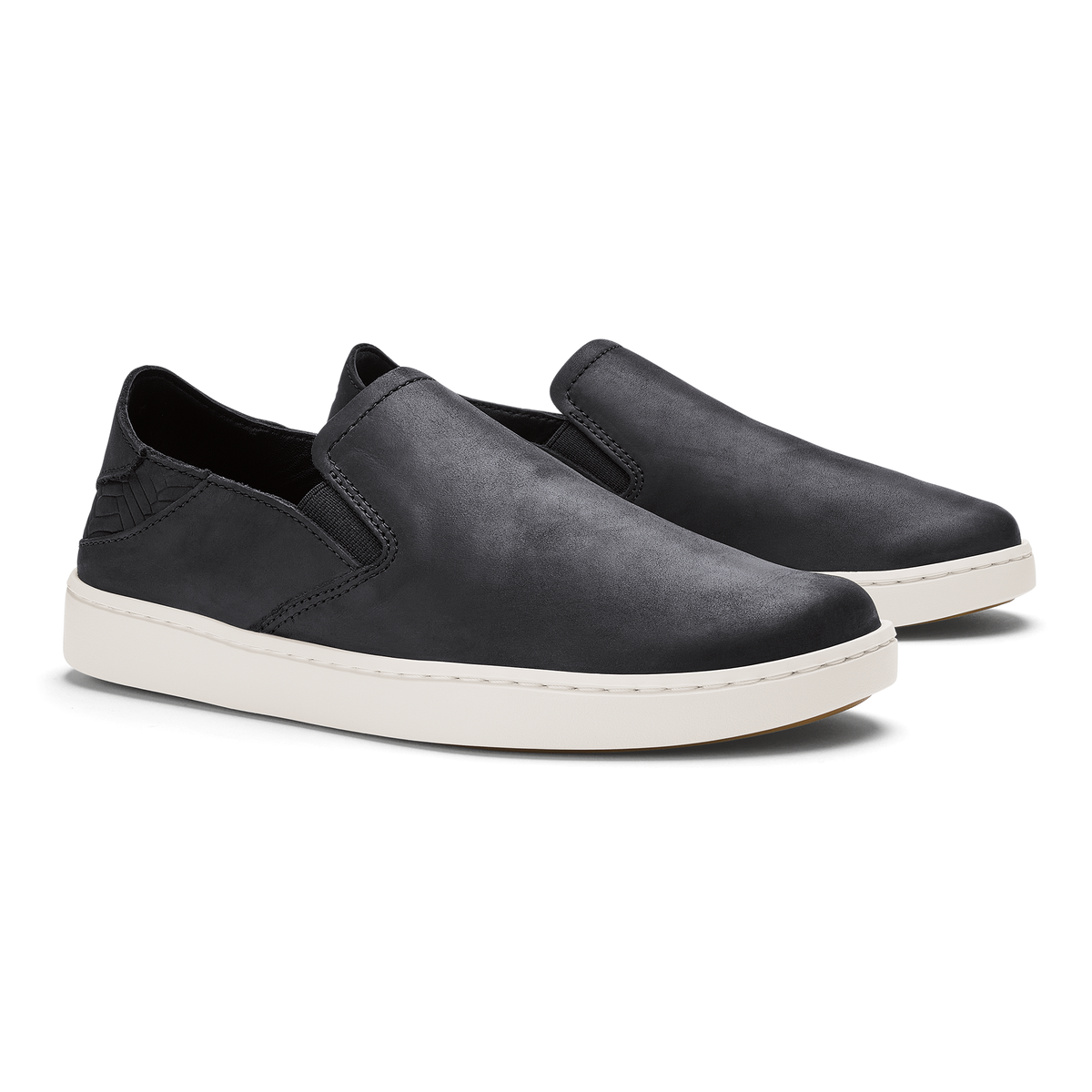 OluKai | Pehuea Leather - Onyx / Onyx