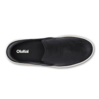 OluKai | Pehuea Leather - Onyx / Onyx