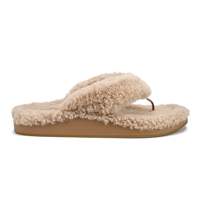 OluKai | Kīpe'a Heu Women‘s Flip Flop Slippers - Tan