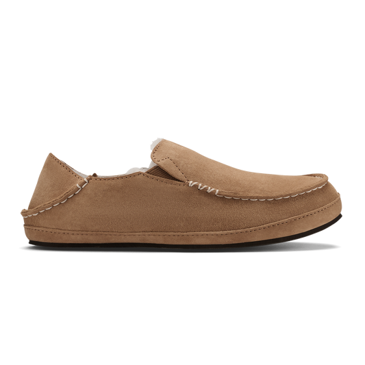 OluKai | Nohea Women's Leather Slippers - Tan