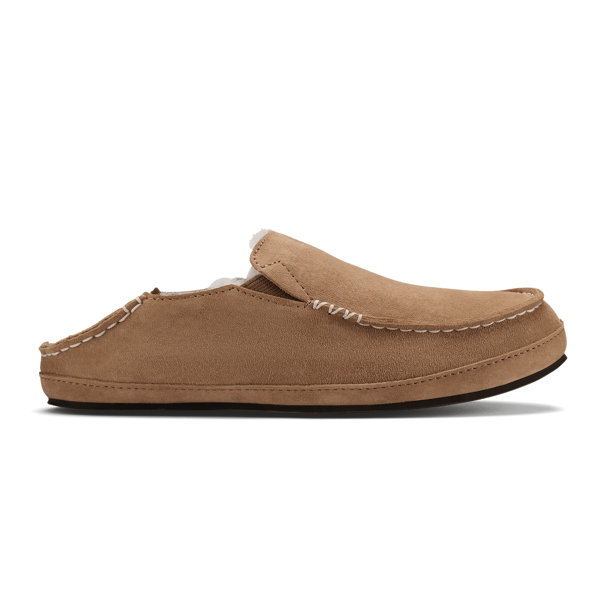 OluKai | Nohea Women's Leather Slippers - Tan