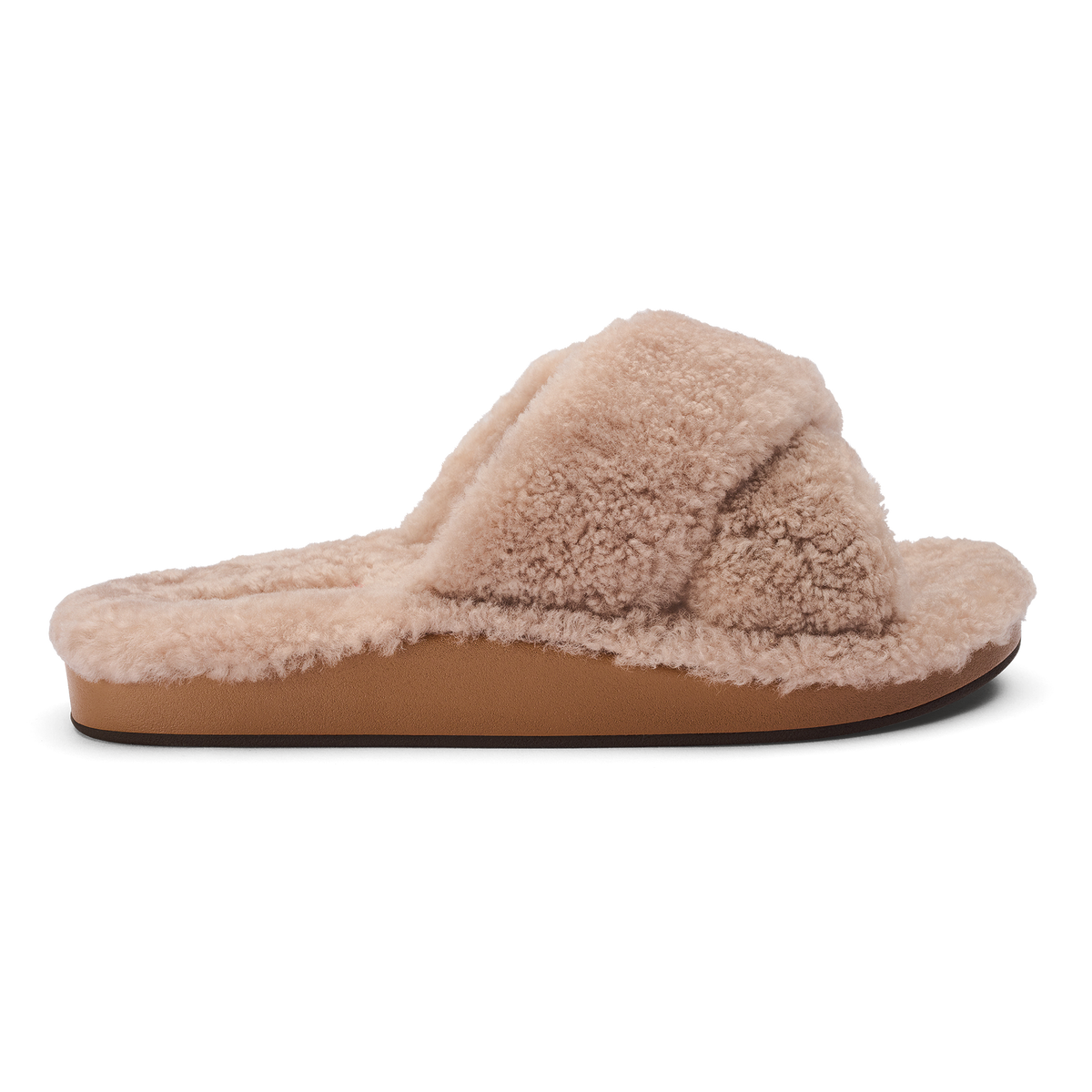 OluKai | Hila Heu Women’s Slide Slipper Sandals - Tan