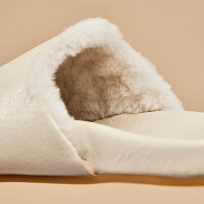 OluKai | Kōnea Women’s Leather Slipper Mules - Bone