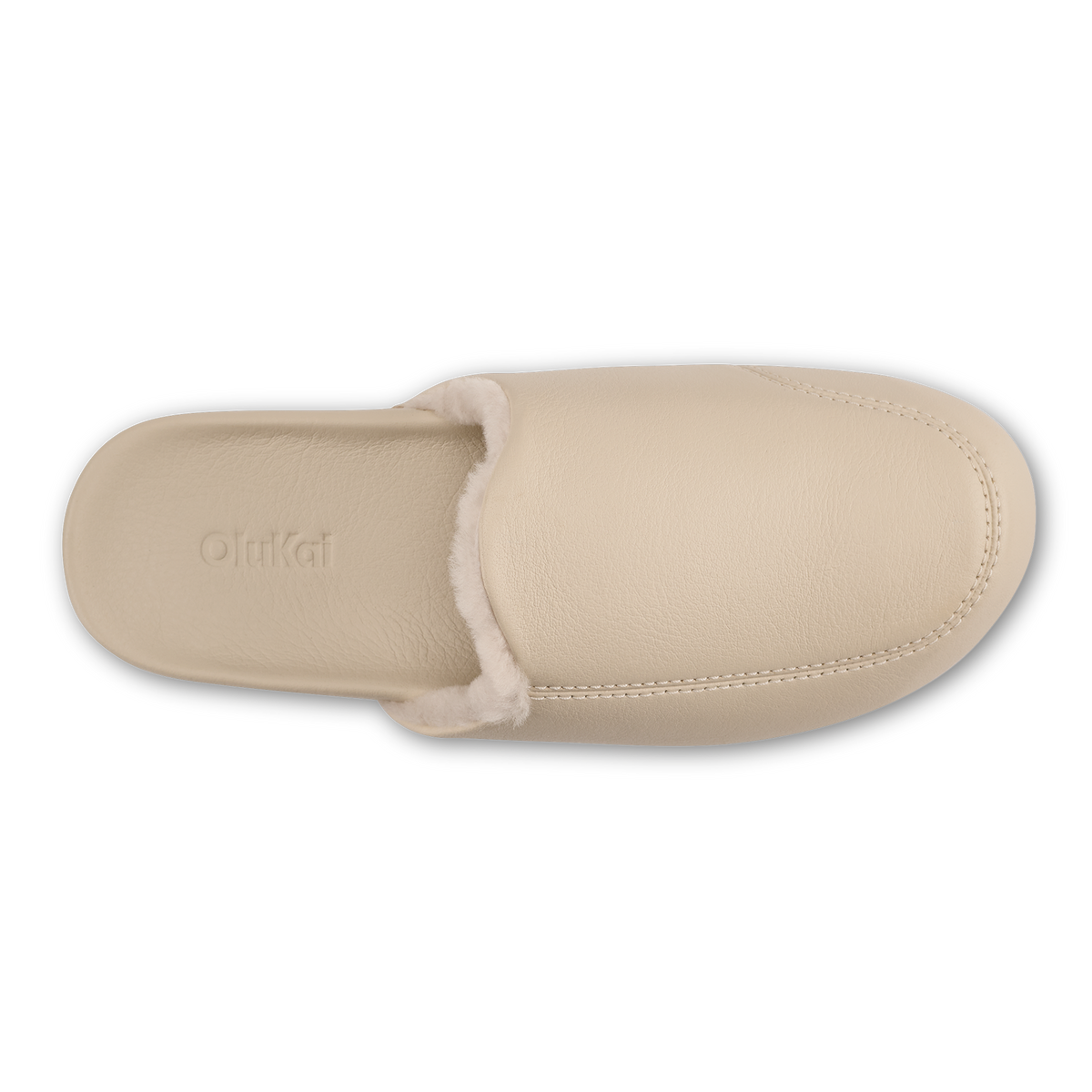 OluKai | Kōnea Women’s Leather Slipper Mules - Bone