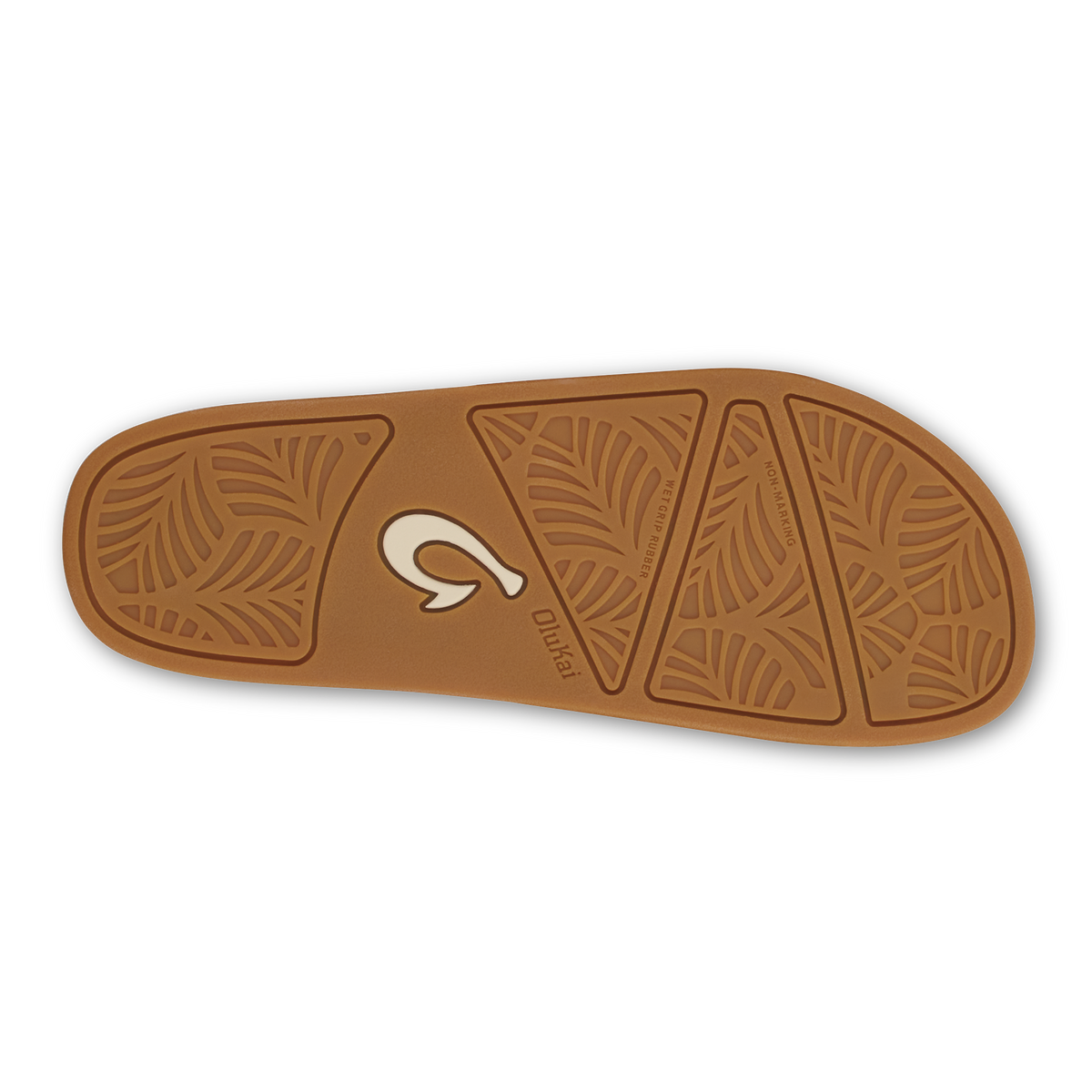 OluKai | Hō‘ala Slide Women’s Slide Slipper Sandals - Tan / Puka