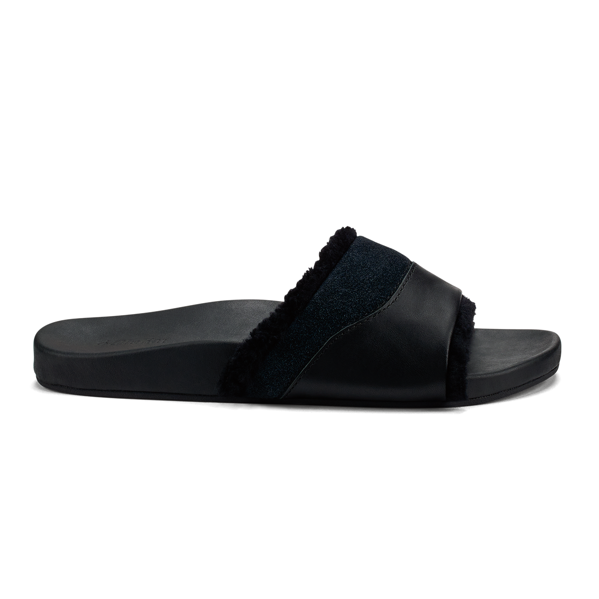 OluKai | Hō‘ala Slide Women’s Slide Slipper Sandals - Black