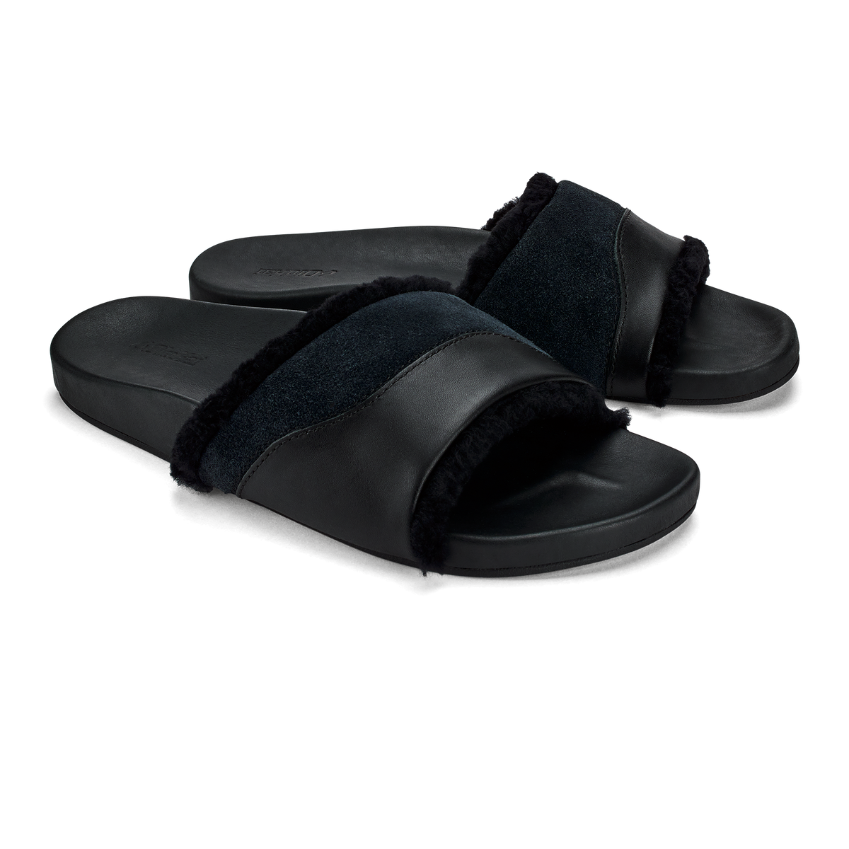 OluKai | Hō‘ala Slide Women’s Slide Slipper Sandals - Black