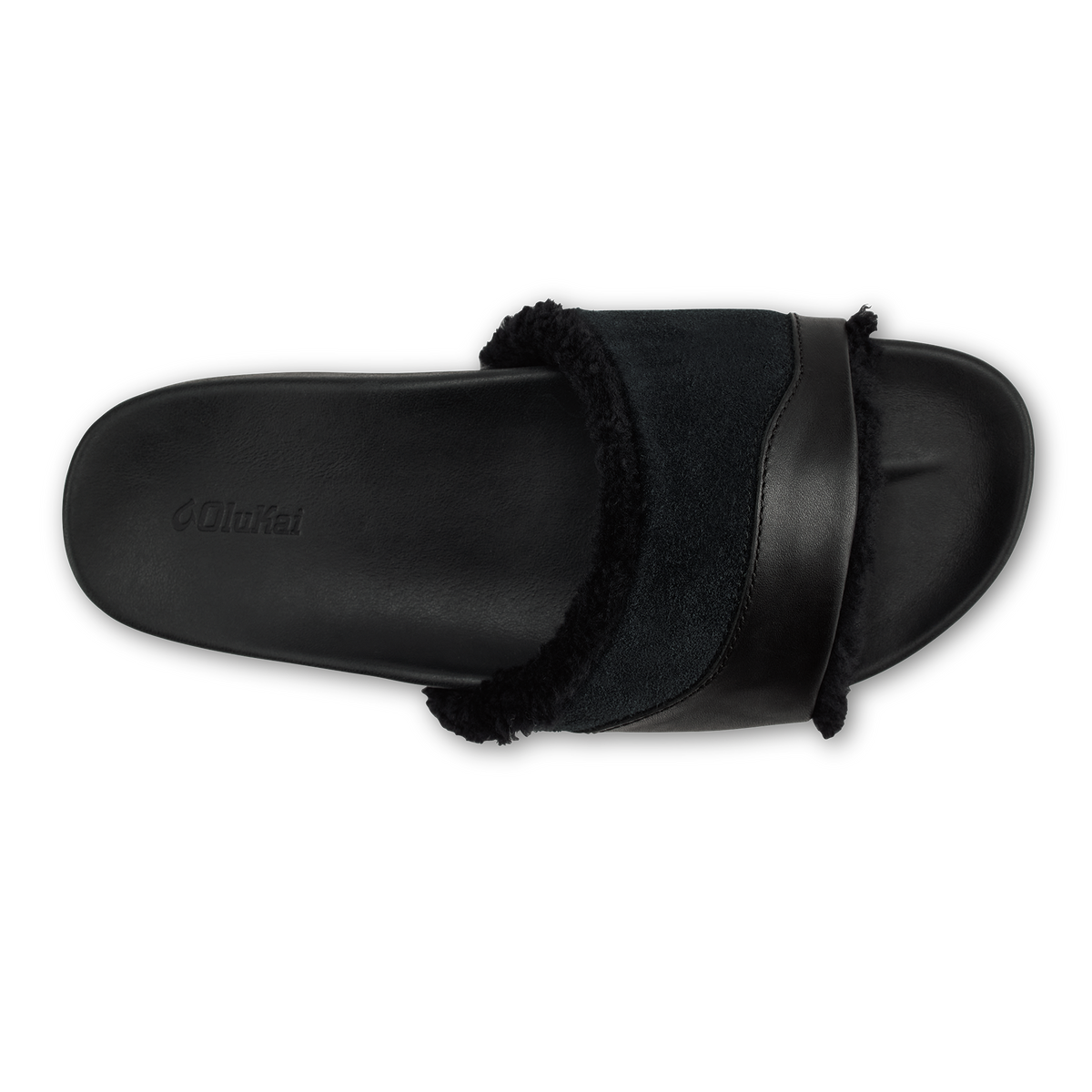 OluKai | Hō‘ala Slide Women’s Slide Slipper Sandals - Black