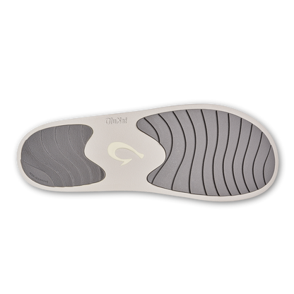 OluKai | Ku‘i Women’s Fuzzy Slip-On Slippers - Fog