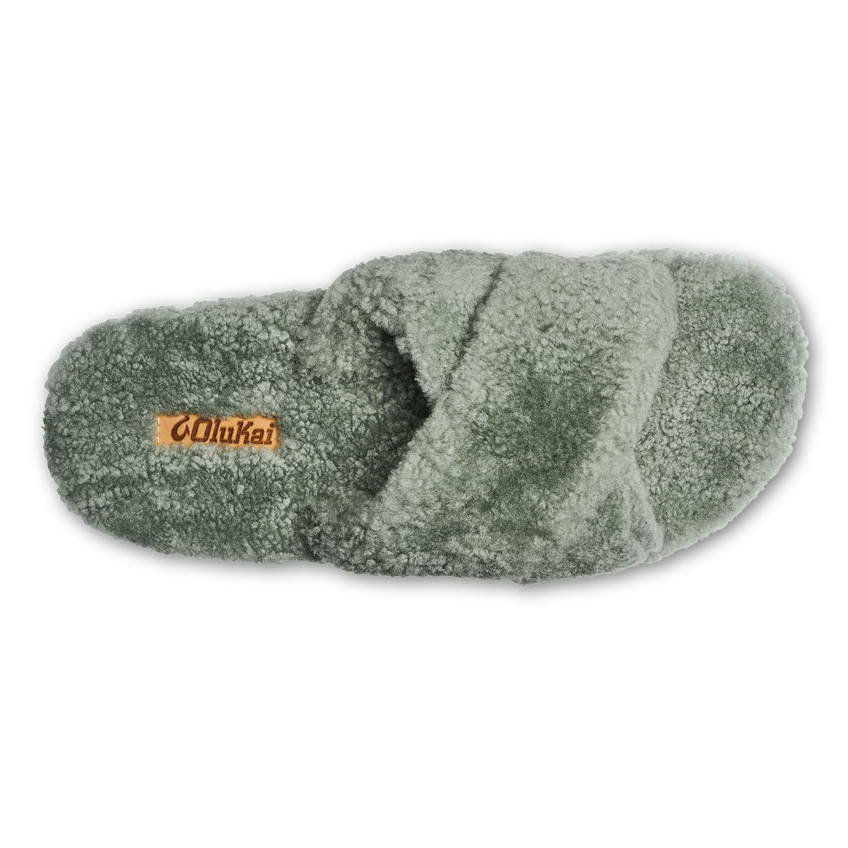 OluKai | Hila Heu Women’s Slide Slipper Sandals - Muted Green