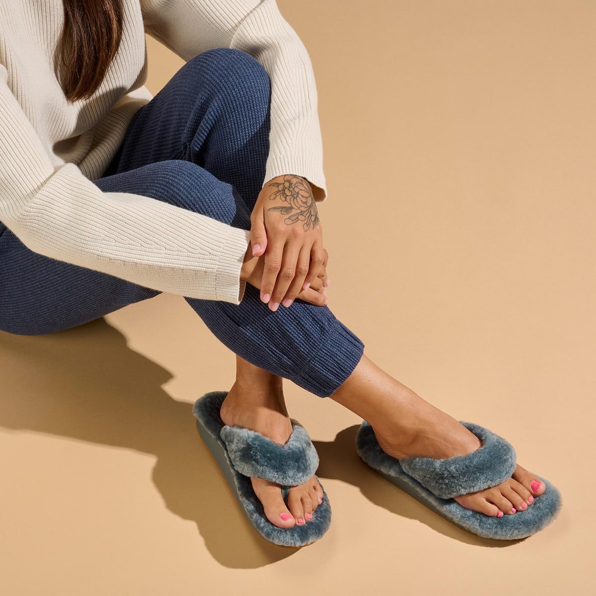 OluKai | Kipe‘a Heu Women‘s Flip Flop Slippers - Storm