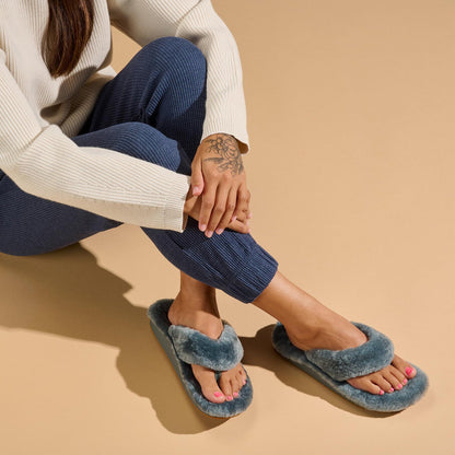 OluKai | Kipe‘a Heu Women‘s Flip Flop Slippers - Storm