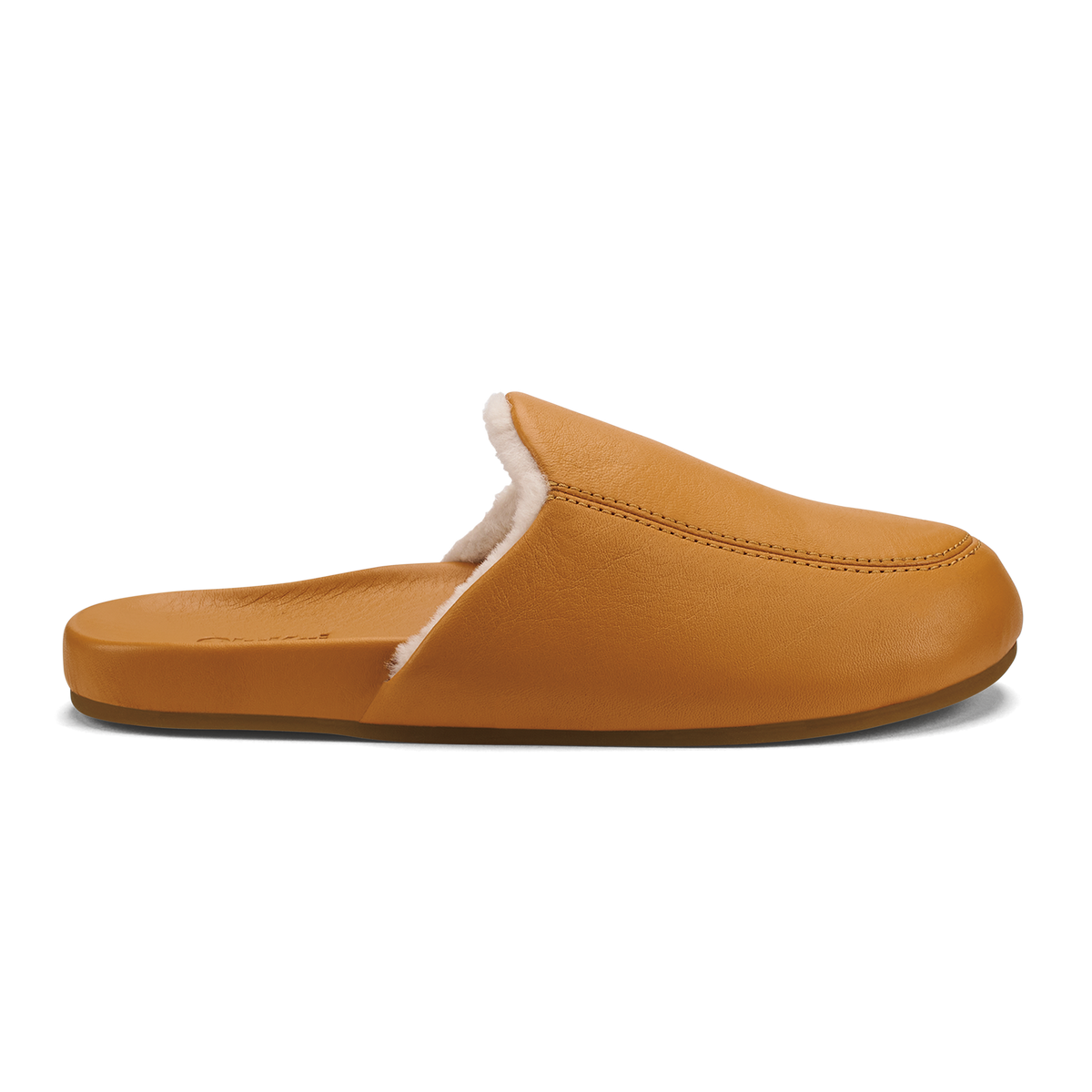 OluKai | Kōnea Women’s Leather Slipper Mules - Saddle