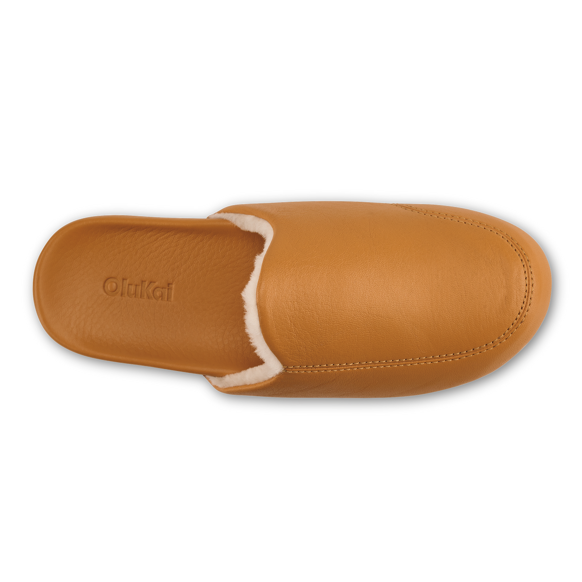 OluKai | Kōnea Women’s Leather Slipper Mules - Saddle