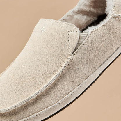OluKai | Nohea Women's Leather Slippers - Bone