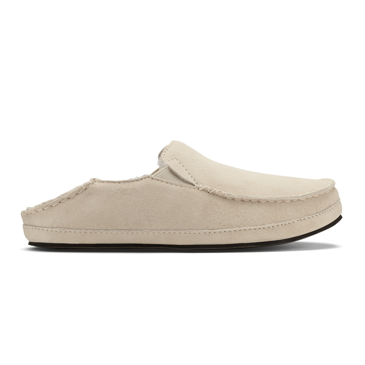 OluKai | Nohea Women's Leather Slippers - Bone