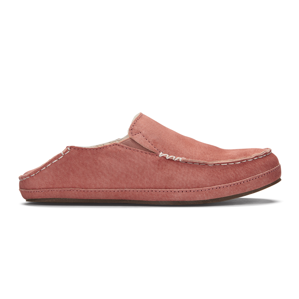 OluKai | Nohea Women's Leather Slippers - Cedarwood