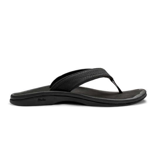 OluKai | ‘Ohana Women's Best Selling Beach Sandals - Black