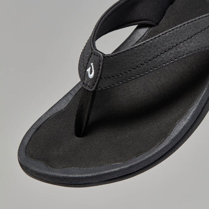 OluKai | ‘Ohana Women's Best Selling Beach Sandals - Black