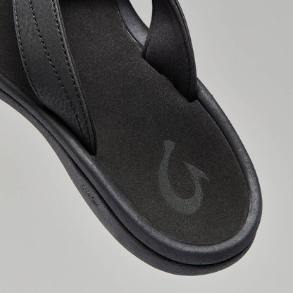 OluKai | ‘Ohana Women's Best Selling Beach Sandals - Black