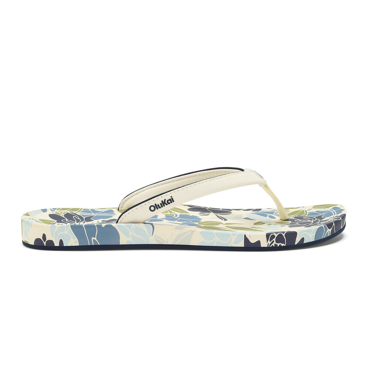 OluKai | ‘Uiki Women’s Everyday Beach Sandals - Mood Indigo / Pa‘i