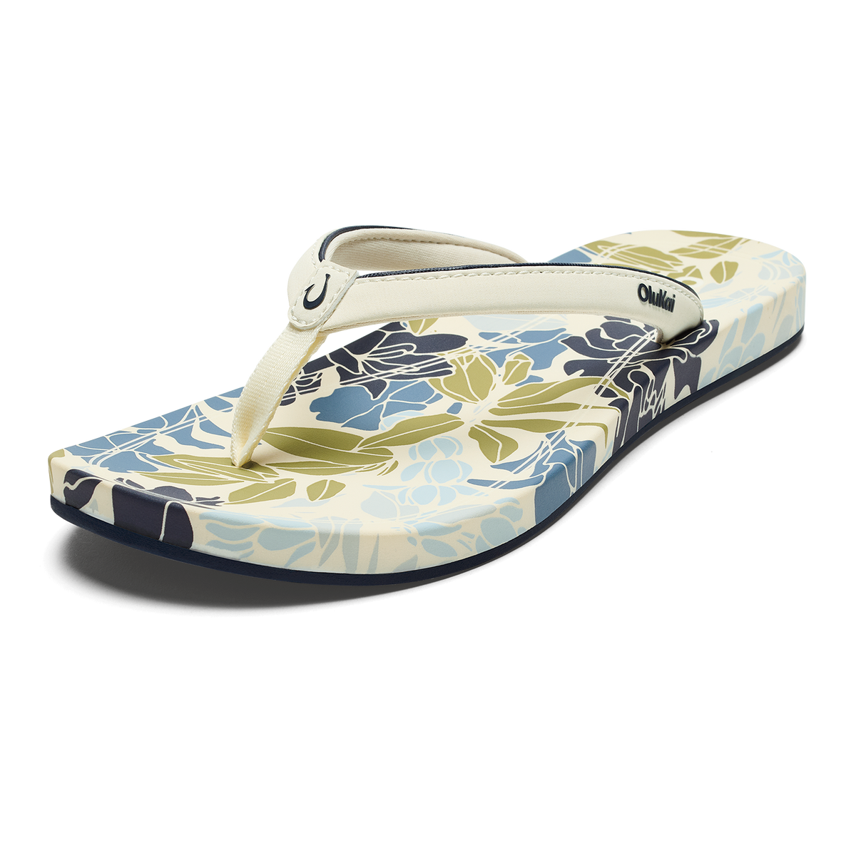 OluKai | ‘Uiki Women’s Everyday Beach Sandals - Mood Indigo / Pa‘i