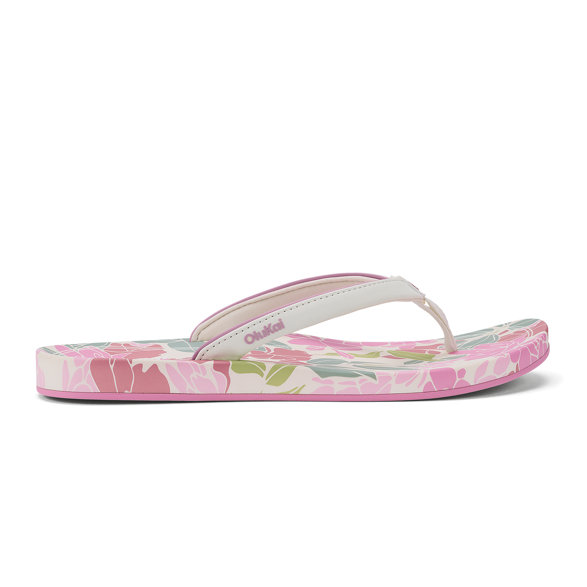 OluKai | ‘Uiki Women’s Everyday Beach Sandals - White Sand / Pa‘i