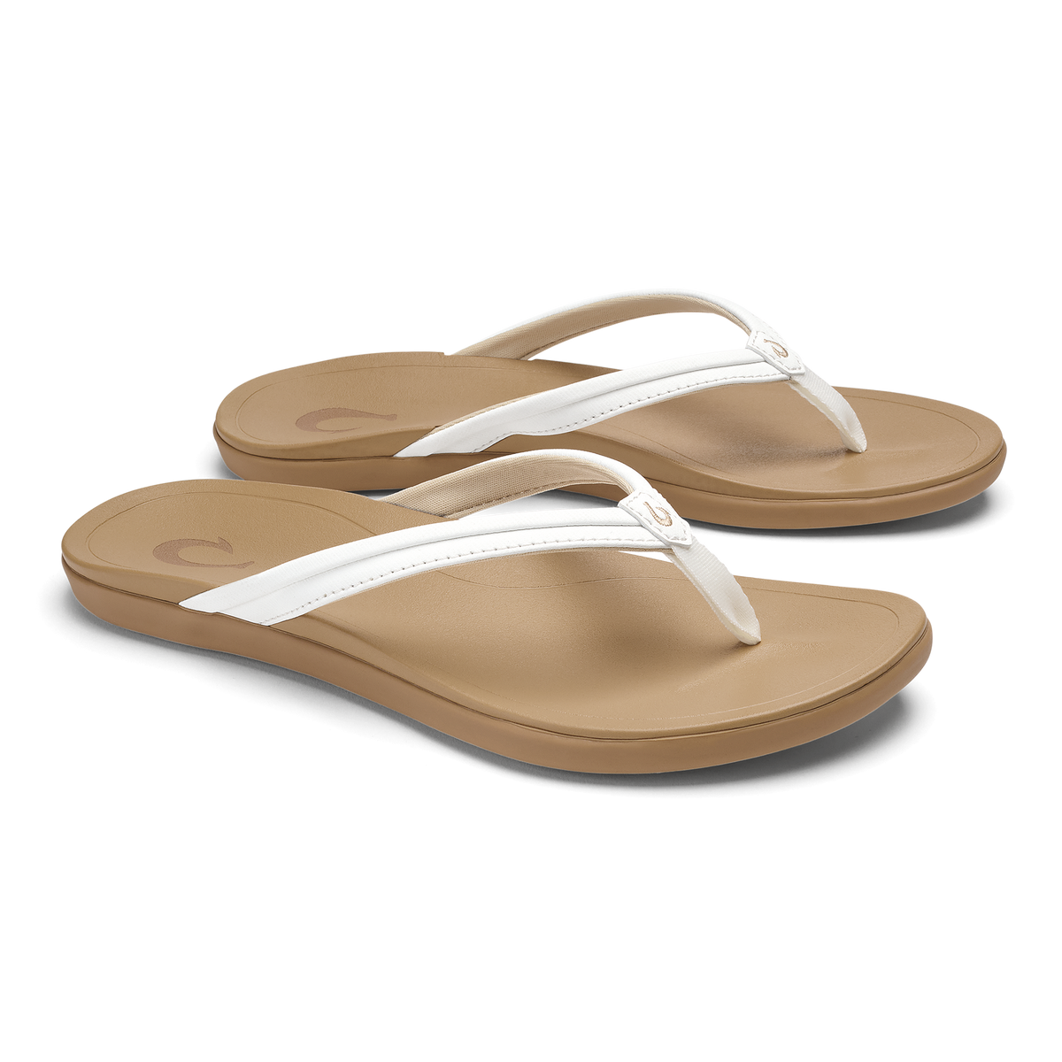 OluKai | Ho‘opio Malua - Bright White / Warm Sand