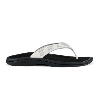 OluKai | ‘Ohana Women's Beach Sandals - Bright White / Hua