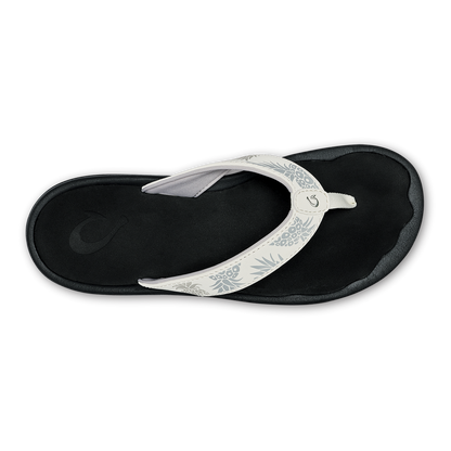 OluKai | ‘Ohana Women's Beach Sandals - Bright White / Hua
