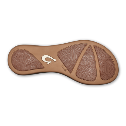 OluKai | Honu Women’s Leather Beach Sandals - Tan